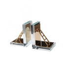 Kreativer minimalistischer moderner Buchständer aus Metall