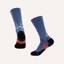 Antibakterielle, gepolsterte Athletic Crew-Socken