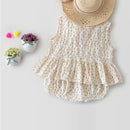 Ärmelloses Baby-Strampler-Kleidungsset - 2tlg