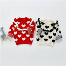 cárdigan de suéteres de niña infantil