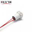 22MM Druckknopf-Lichtschalter mit Kontrollleuchte 