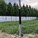 20W LED Laterne Solar Wrap Pole vertikales Solarlicht 2FSG039