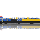 LN300 3,0 MM AUTOMATISCHE CZ PURLIN AUSTAUSCHBARE ROLLENFORMMASCHINE