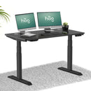 ELEKTRISCHER STEHSCHREIBTISCH AUS SCHWARZER EICHE RAY