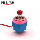 3PDT-Gitarren-FUSSSCHALTER mit LED 