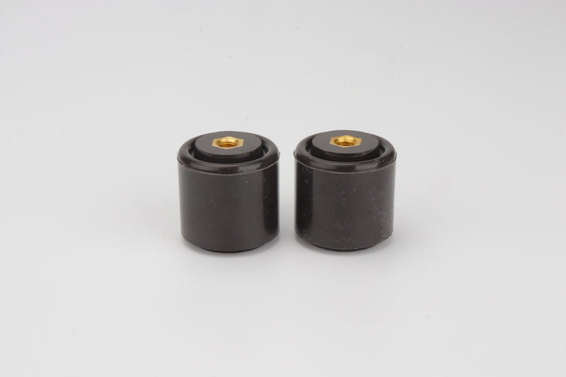 Aislador de barra colectora cónica Barra colectora negra de epoxi de polímero cilíndrico 30 mm