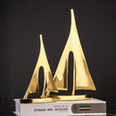 Segelbootdekorationen bedeuten, dass alles gut ist