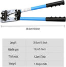 Herramienta para engarzar terminales de cable - para terminales de cobre de alambre resistente - Knoweasy