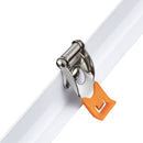 Einbaurahmen aus Aluminium für weißes LED-Panel