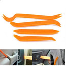 4 pcs Plastic Removal Pry Tool For Auto Racing Car Radio Door Panel Audio Light