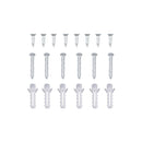 Aluminium-Oberflächeninstallationskits für weißes, schlankes LED-Panel