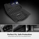 Nissan Rogue 2014-2020 Tapetes personalizados Material TPE 1ra y 2da fila de asientos, no se ajustan a Sport y Select