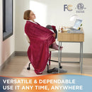 Manta calefactora Sherpa de forro polar suave eléctrica Bedsure