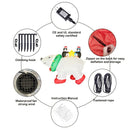 6 FT aufblasbarer Weihnachtseisbär mit Pinguinen