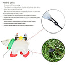 6 FT aufblasbarer Weihnachtseisbär mit Pinguinen