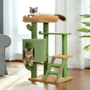 H90.5CM Cactus Cat Tree con rascador de sisal natural para gatos Perch Condo Kitty Play House rascador gato arbre à chat