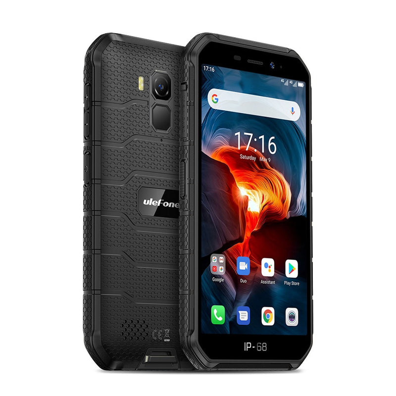 Ulefone Armor X7 Pro Android10 Rugged Phone 4GB RAM Smartphone Wasserdicht Handy Handy ip68 NFC 4G LTE 2.4G/5G WLAN