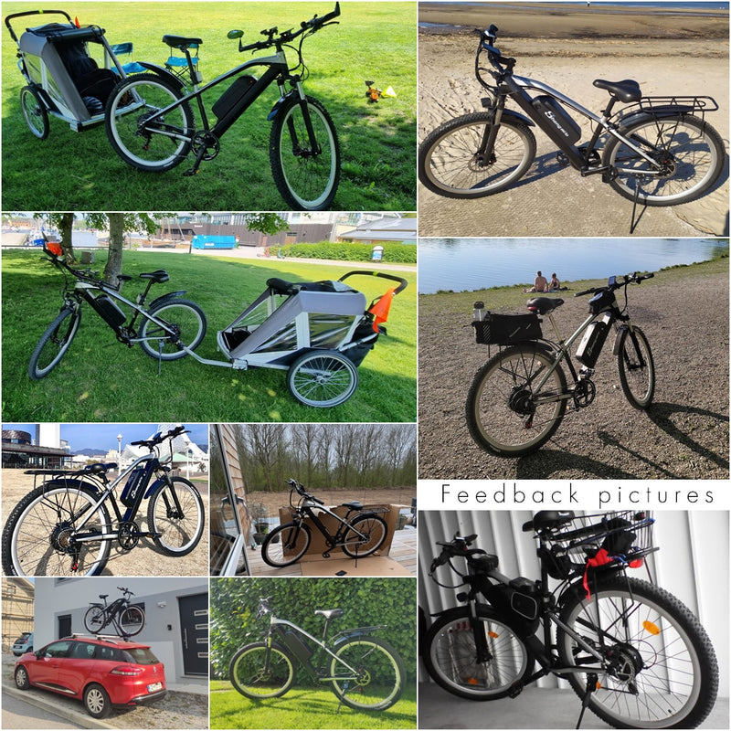 Shengmilo M90 bicicleta eléctrica 500W e bike bicicleta de montaña para hombres 29 pulgadas bicicleta eléctrica para adultos bicicleta todoterreno 48V17Ah City Ebike