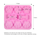 Animal Cartoon Dog Footprint Cat Paw Silicone Cake Mold Mousse Chocolate Mould Pudding Jelly kitchen Handmade Baking Tools