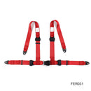 FER031 4 Points Safety Seat Belt Airplane Buckle