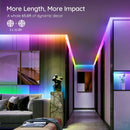 Govee RGBIC Bluetooth LED-Streifenlichter (65,6 Fuß)
