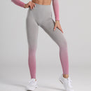 LANTECH Damen Gym Yoga Nahtlose Hose Sportbekleidung Dehnbar Hohe Taille Heben Übung Fitness Leggings Activewear Squat