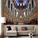 3D-gedruckter Wandteppich aus Ziegeln, zum Aufhängen, Mandala, Boho, psychedelisch, Hippie-Wandteppich, Heimdekoration, Handtuch