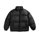 INFLATION Einfarbige Daunenjacken Herren Warm Stehkragen Loose Fit Klassische Daunenpufferjacke Herren Winddicht Outwear 6022W
