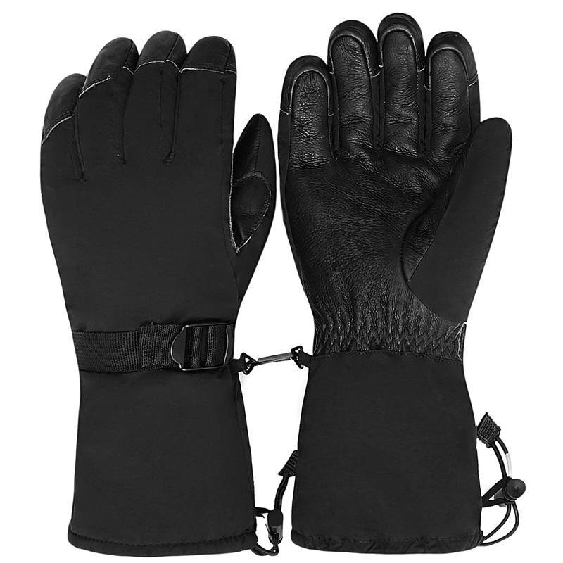 OZERO Unisex invierno Snowboard esquí guantes antideslizantes pantalla táctil deportes al aire libre impermeable motocicleta ciclismo cálidos guantes de nieve