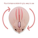 CHYI Cute Cartoon Wireless Mouse USB Optical Computer Mouse Portable Mini Laptop Mause Pink Hamster Design Mäuse für Kinder Macbook