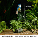 Nordic Creative Resin Simuliertes Tier Papagei Vogel Crafts Ornaments Gold Modern Home Desktop Dekoration Miniaturfiguren