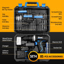 DEKO GCD20DU3 20 V Max Haushalt DIY Holzbearbeitung Lithium-Ionen-Akku Akku-Bohrschrauber Elektrowerkzeuge Elektrische Bohrmaschine Bohrmaschine