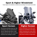 Windshield For BMW R1200GS R1250GS Adventure 2013-2021 2022 R1200 GS R1250 Motorcycle Sport Windscreen Wind Deflector Protector