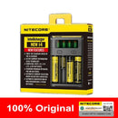 Nitecore D4 D2 I4 I2 Digicharger LCD Intelligente Schaltung Globales Batterieladegerät 18650