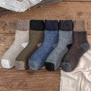 5 Paar/Los Winter Verdicken Wollsocken Herren Hochwertiges Handtuch Halten Warme Socken Baumwolle Weihnachtsgeschenk Socken Für Männliche Thermische 38-45