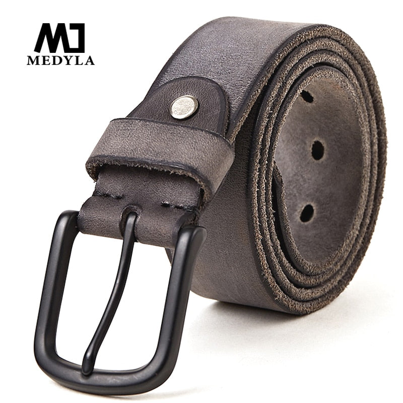 MEDYLA 100% original leather men&