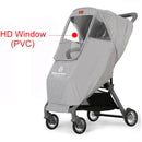 Universal impermeable invierno espesar lluvia cubierta viento polvo escudo impermeable completo para cochecito de bebé accesorios bastón cochecitos traje