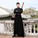 Chinesisches altes Kostüm Hanfu-Kleid traditionelle klassische Kleidung Tang-Dynastie Erwachsener Schwertkämpfer Robe Männer Halloween-Kostüm