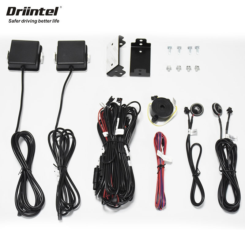 Driintel Millimeter Wave Radar blind spot detection system BSD BSA BSM Microwave Blind Spot Monitoring Change Lane Aided Parking