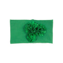 Nishine Weiches Stretch-Satin-Rosen-Blumen-Baby-Stirnband, Neugeborene, Knoten, breite Nylon-Kopftücher, Turban, Mädchen, Kopfbedeckung, Kinder-Foto-Requisiten