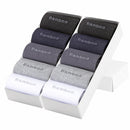 10 Paar Geschenkboxed Men Bambussocken Marke Bequeme Atmungsaktive Lässige Business Herren Crew Socken Hohe Qualitätsgarantie Sox Male