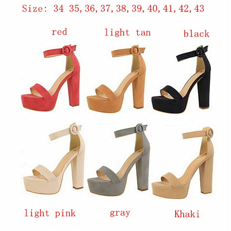 Marke Elegante Sandalen Damen High Heels Pumps Super High Heel 13cm Damen Bankett Sandalen wasserdichte Plateau Zehensandalen