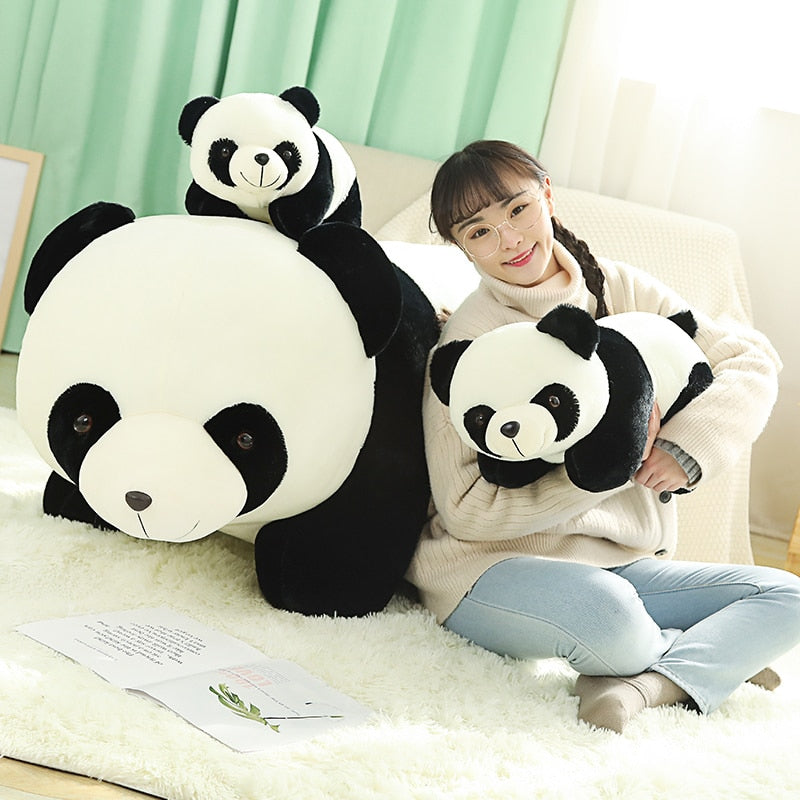 Cute Panda Simulation Stuff Animal Plush Toy Dolls Baby Girls Birthday Gift