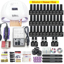 Maniküre-Set 120/114 W/54 W Nagellampe 20000 U/min Nagelbohrmaschine Erweiterungen Quick Building Gel Polish Set Soak Nail Art Kit