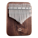 NEU Kalimba 17/21 Key Black Walnut Curly Figure Tastatur Daumenklavier Fase Calimba Musikinstrumente Tasteninstrumente