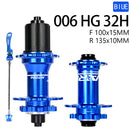 ARC Fahrradnaben Abgedichtete Lager MTB Mountainbike Naben Schnellspanner 32/28/36Loch Scheibenbremse QR 4 Lager 8 9 10 11 12 Geschwindigkeit