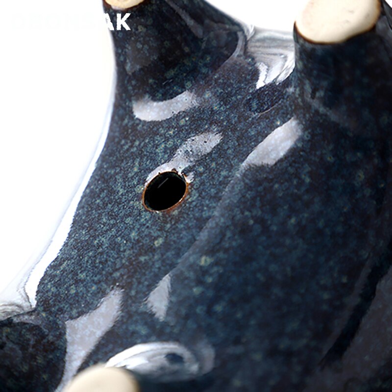 Giraffe Ceramic Flower Pot Animal Flowerpot Fawn Vase Succulent Cactus Plant Potted Flower Arrangement Home Desktop Decoration