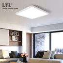 LED Moderne quadratische Deckenleuchte 45W 220V 5000K 4000K 2800K 3 Farben für Küche Schlafzimmer Badezimmer Lampen Ultradünne Deckenleuchte