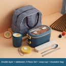 Isolierte Lunchbox aus Edelstahl, Studentenschule, mehrschichtige Lunchbox, Geschirr, Bento, Lebensmittelbehälter, Aufbewahrung, Frühstücksboxen