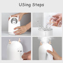 300 ML Mini Bär Luftbefeuchter USB Aromatherapie Aroma Ätherisches Öl Diffusor für Home Office Auto Cool Mist Maker LED Nachtlicht